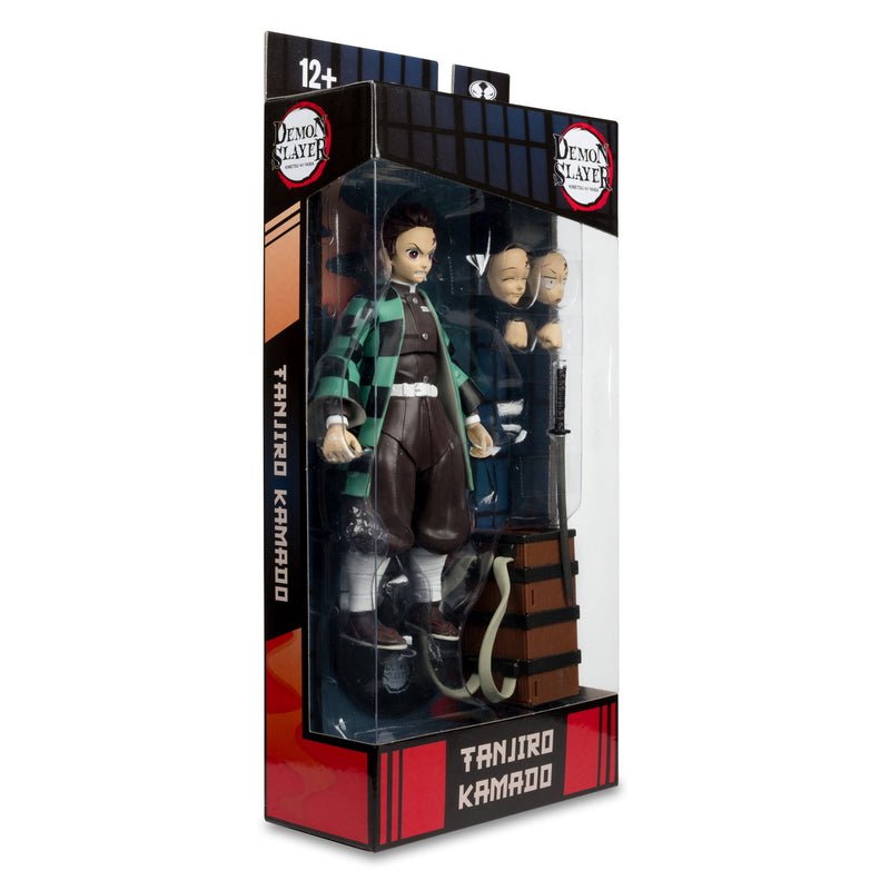Demon Slayer - Tanjiro Kamado (with Nezuko box) - Figurine articulée 18cm McFarlane Toys Demon Slayer - Tanjiro Kamado (with Nezuko box) - Figurine articulée 18cm McFarlane Toys