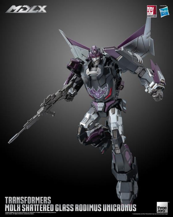 Transformers MDLX Articulated Figure Series Shattered Glass Rodimus Unicronus (preorder Q1 2025)