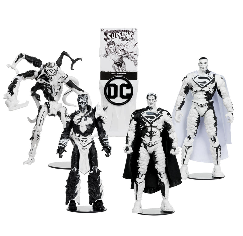 Superman Comics Sketch Edition (Page Punchers: Ghost of Krypton) 7" 4-Pack Gold Label Figure - Collectables > Action Figures > toys -  McFarlane Toys