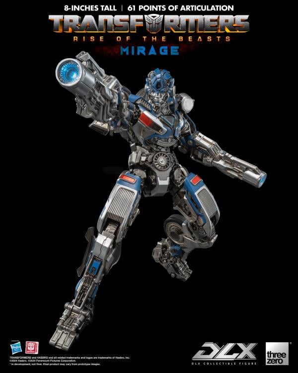 Transformers: Rise of the Beasts DLX Scale Collectible Series Mirage (preorder Q2 2025) - Collectables > Action Figures > toys -  ThreeZero