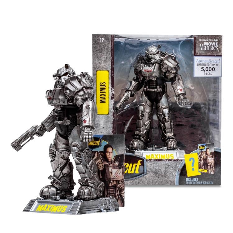 Fallout Movie Maniacs Maximus 6" Limited Edition Figure - Collectables > Action Figures > toys -  McFarlane Toys