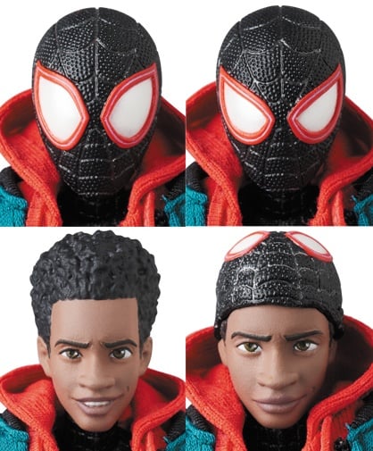 Spider-Man: Into the Spider-Verse MAFEX #236 Spider-Man (Renewal Ver.) Action Figure