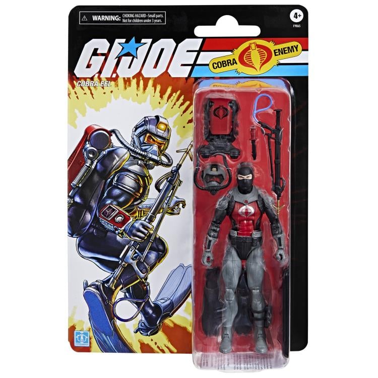 G.I. Joe Classified Series Retro Cardback Cobra Eel  (preorder July/August ) - Collectables > Action Figures > toys -  Hasbro