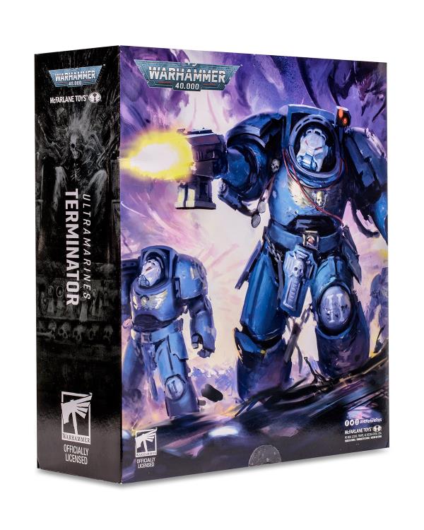 Warhammer 40,000 - Ultramarines - Terminator - Mega Action Figure (preorder) - Collectables > Action Figures > toys -  McFarlane Toys