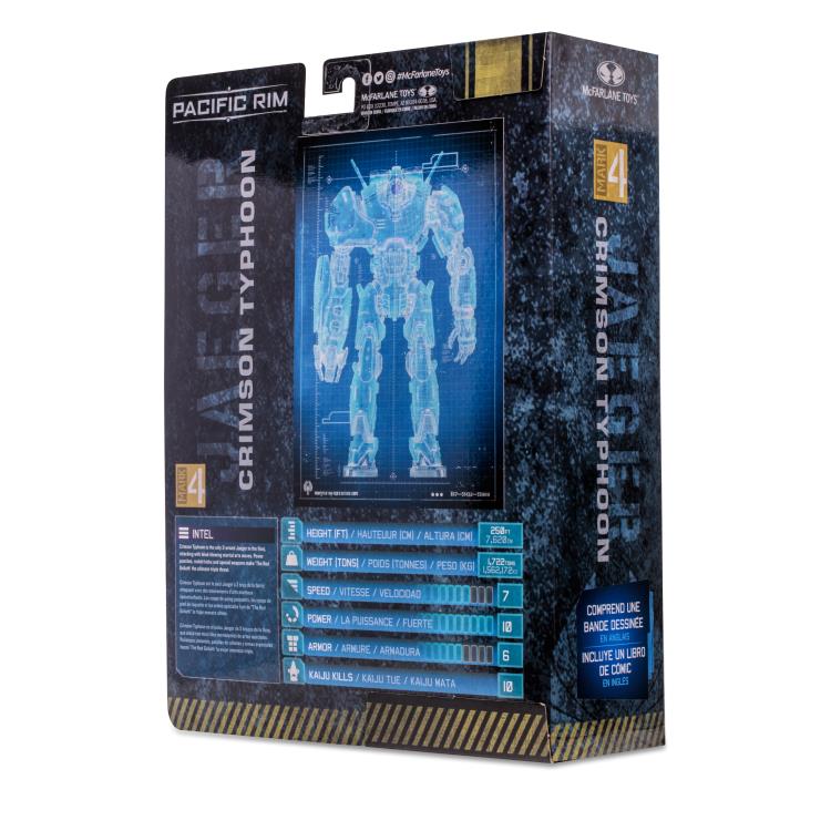 Pacific Rim: Tales From The Drift Crimson Typhoon 4" Action Figure Playset with Comic - Collectables > Action Figures > toys -  McFarlane Toys