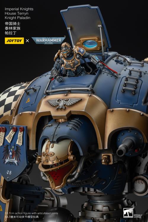 Joy Toy - Warhammer 40K - Imperial Knights - House Terryn - Knight Paladin 1/18 Scale Action Figure (preorder Q3 2025) - Collectables > Action Figures > toys -  Joy Toy