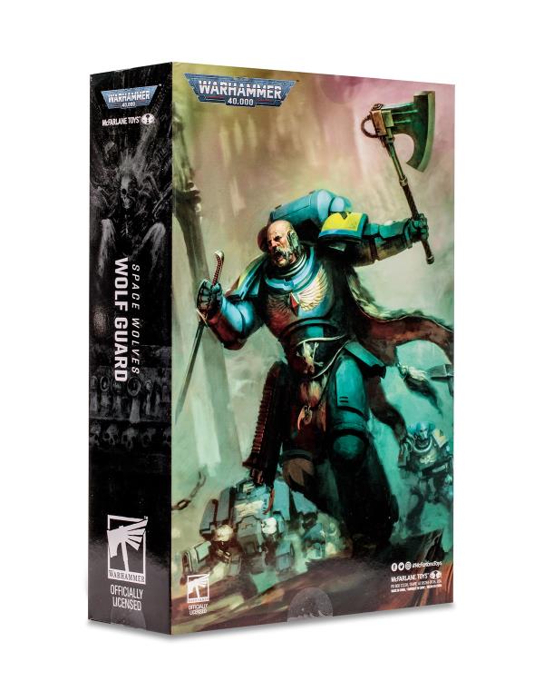 Warhammer 40,000 - Space Wolves - Wolf Guard (preorder) - Collectables > Action Figures > toys -  McFarlane Toys