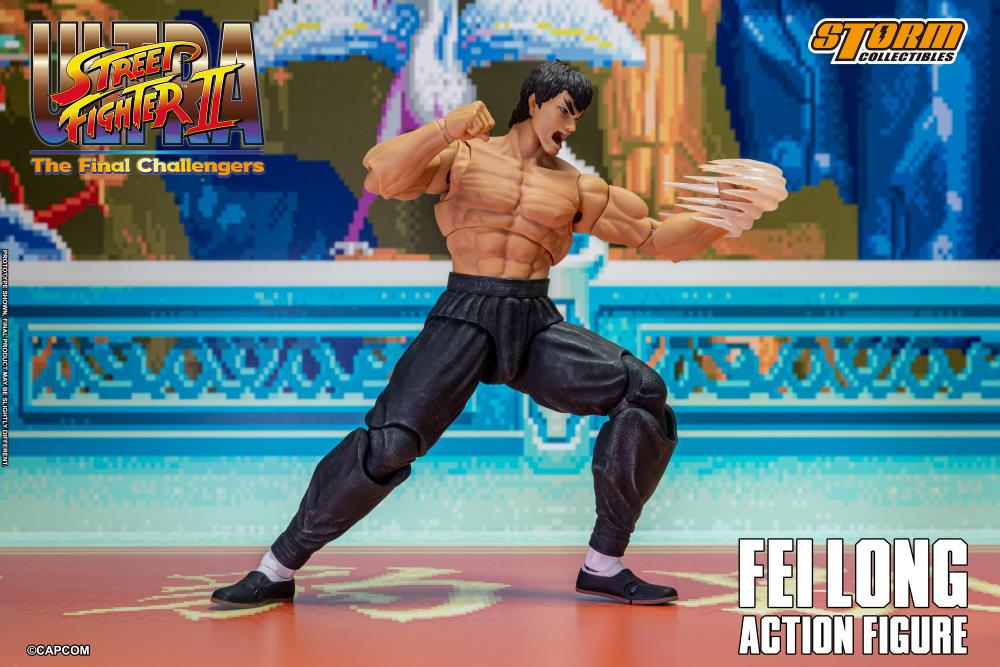 Ultra Street Fighter II: The Final Challengers Fei Long 1/12 Scale (preorder Q4 2024) - Collectables > Action Figures > toys -  Storm Collectibles