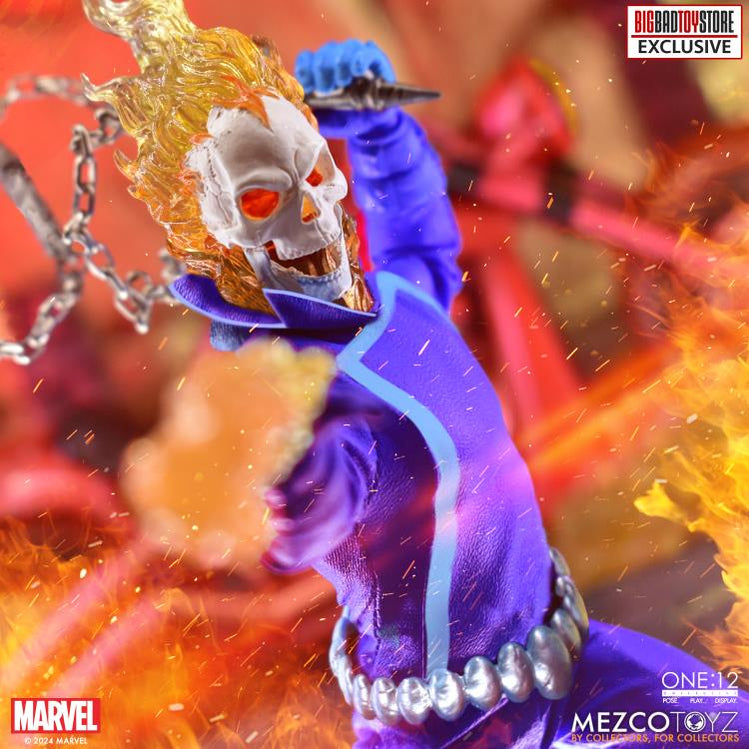Ghost Rider One:12 Collective Marvel's Ghost Rider & Hell Cycle (Venge ...