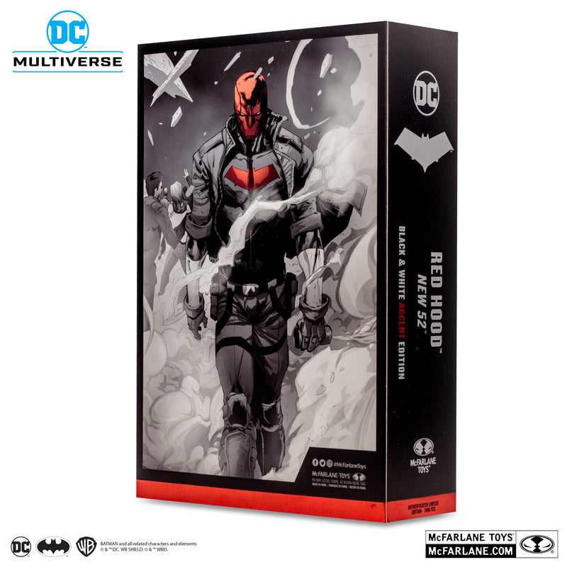 RED HOOD (NEW 52) BLACK & WHITE ACCENT EDITION GOLD LABEL (preorder) - Collectables > Action Figures > toys -  McFarlane Toys