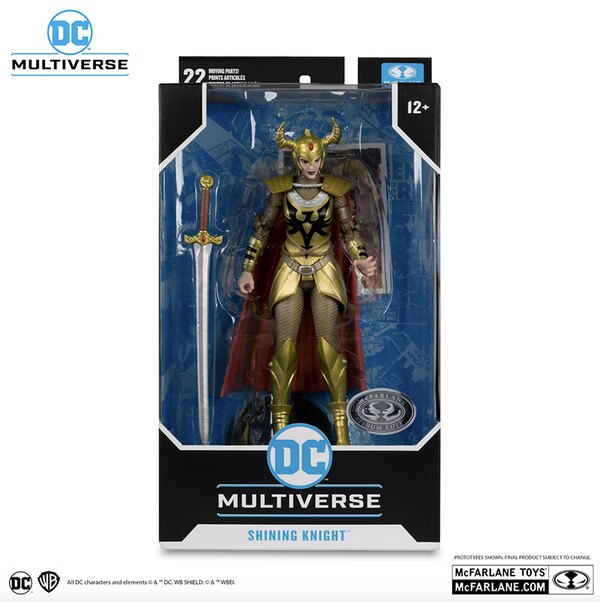 DC Multiverse SHINING KNIGHT (SEVEN SOLDIERS OF VICTORY) - Chase / Platinum