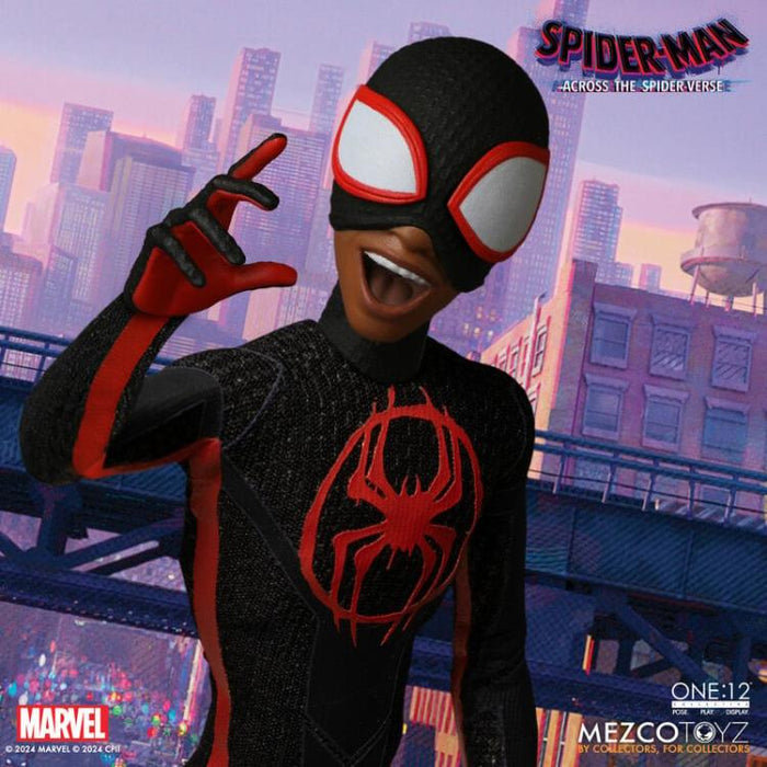 Spider-Man: Across the Spider-Verse One:12 Collective Miles Morales (preorder Dec) - Collectables > Action Figures > toys -  MEZCO TOYS