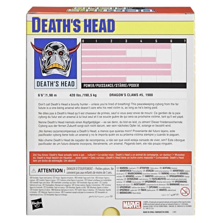 Marvel Legends Death's Head SDCC 2024 Exclusive Deluxe - Collectables > Action Figures > toys -  Hasbro