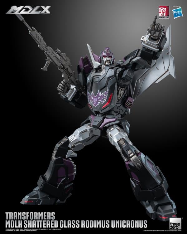 Transformers MDLX Articulated Figure Series Shattered Glass Rodimus Unicronus - Collectables > Action Figures > toys -  ThreeZero