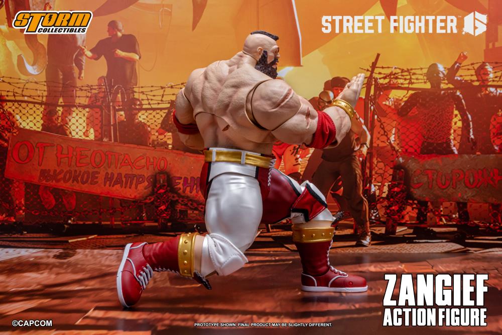 Street Fighter 6 - Zangief - 1/12 Scale Action Figure (preorder Q2 2025)