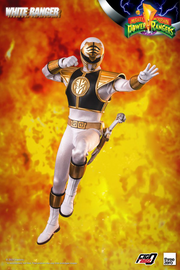 Three Zero Mighty Morphin Power Rangers - FigZero 1/6 White Ranger (preorder) - Collectables > Action Figures > toys -  ThreeZero