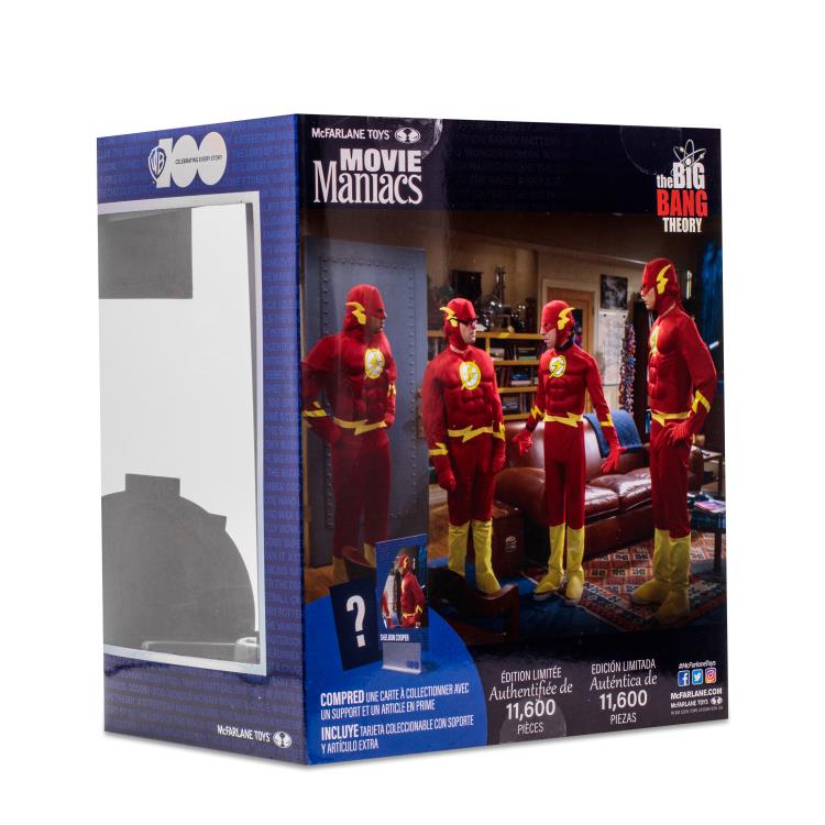 The Big Bang Theory Movie Maniacs WB 100 Sheldon Cooper 6" Limited Edition Figure - statue -  McFarlane Toys