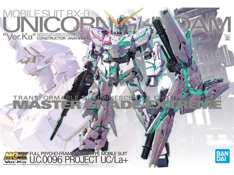MGEX 1/100 UNICORN GUNDAM Ver.Ka - Model Kit > Collectable > Gunpla > Hobby -  Bandai