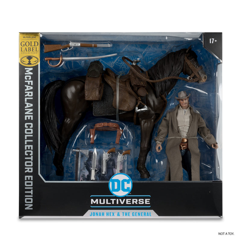 Jonah Hex & The General (All-Star Western) 7 - Exclusive Gold Label 2-Pack Figure - Collectables > Action Figures > toys -  McFarlane Toys