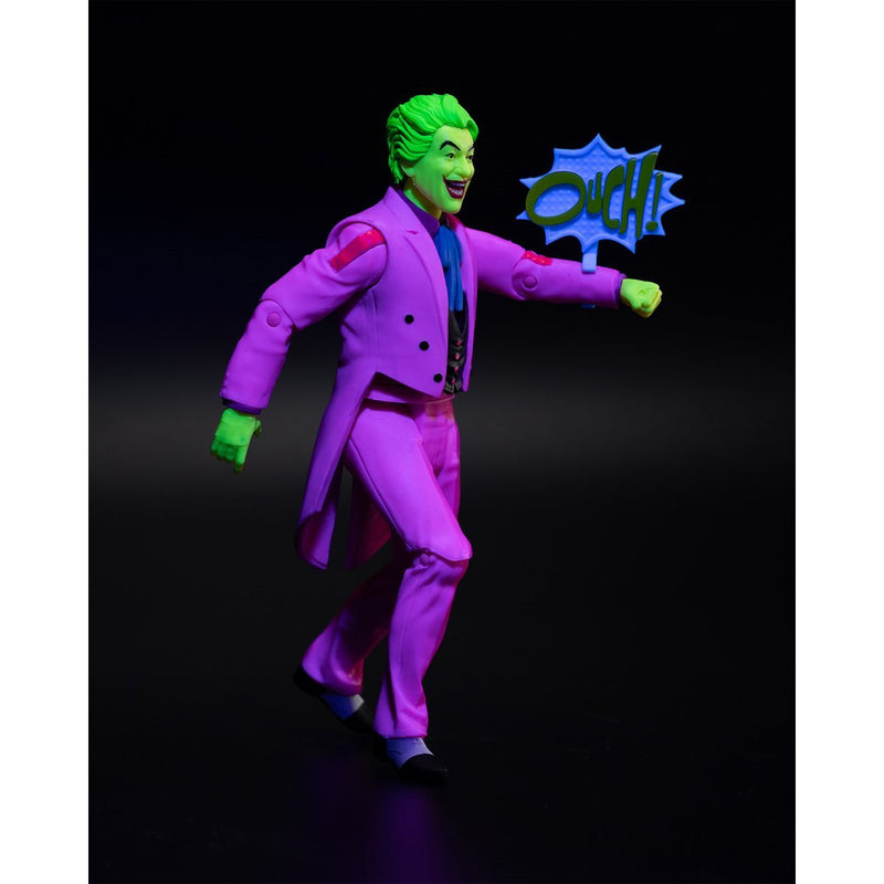 DC Multiverse The Joker (Gold Label - Black Light - Batman: Classic TV Series) - exclusive - Collectables > Action Figures > toys -  McFarlane Toys