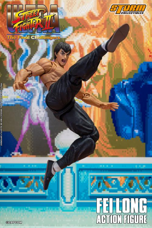 Ultra Street Fighter II: The Final Challengers Fei Long 1/12 Scale (preorder Q4 2024) - Collectables > Action Figures > toys -  Storm Collectibles