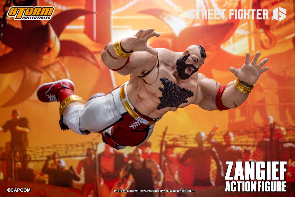 Street Fighter 6 - Zangief - 1/12 Scale Action Figure (preorder Q2 2025)