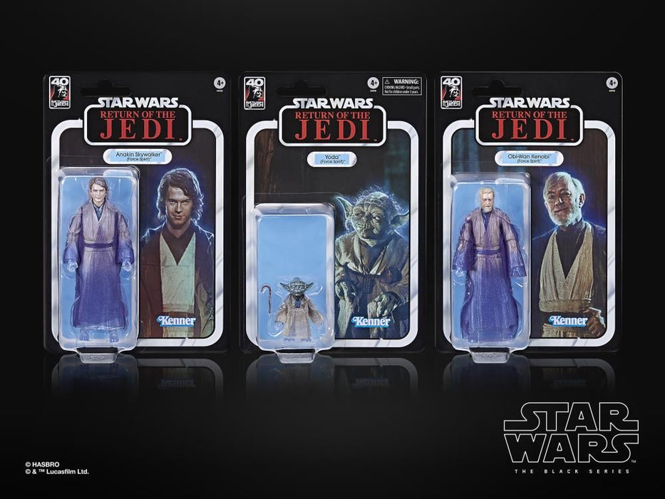 Star Wars: The Black Series 6" Force Spirits Three-Pack (preorder Q2) - Collectables > Action Figures > toys -  Hasbro
