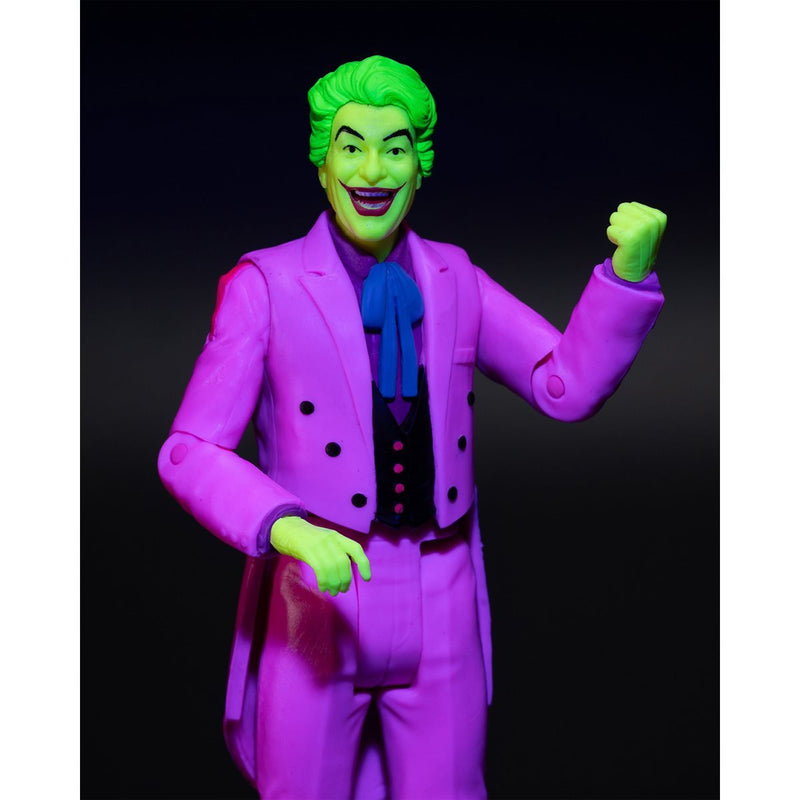 DC Multiverse The Joker (Gold Label - Black Light - Batman: Classic TV Series) - exclusive - Collectables > Action Figures > toys -  McFarlane Toys
