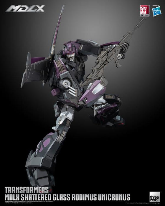 Transformers MDLX Articulated Figure Series Shattered Glass Rodimus Unicronus (preorder Q1 2025)