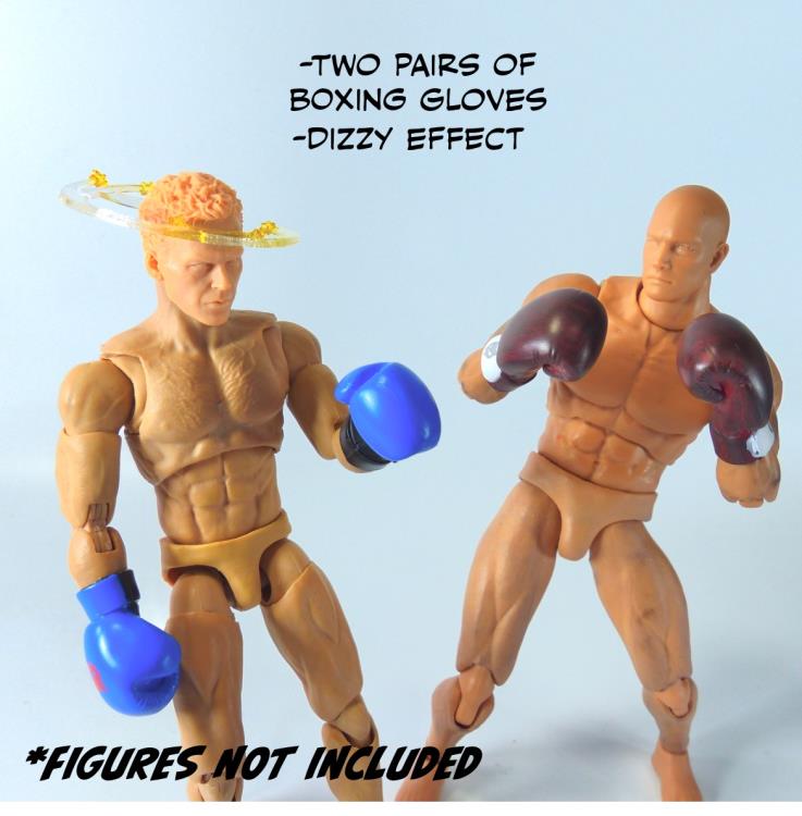 Game On! Super Action Stuff - Set B - Cats with Knives 2 Action Figure Accessory Set - Collectables > Action Figures > toys -  HAPPYCAT INDUSTRIES