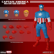 Marvel Comics One:12 Collective Captain America - Silver Age  (preorder Nov/Dec) - Collectables > Action Figures > toys -  MEZCO TOYS