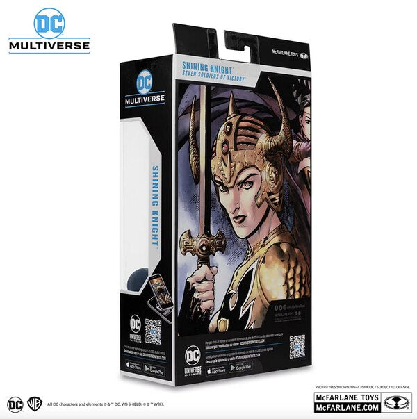 DC Multiverse SHINING KNIGHT (SEVEN SOLDIERS OF VICTORY) - Chase / Platinum - Collectables > Action Figures > toys -  McFarlane Toys
