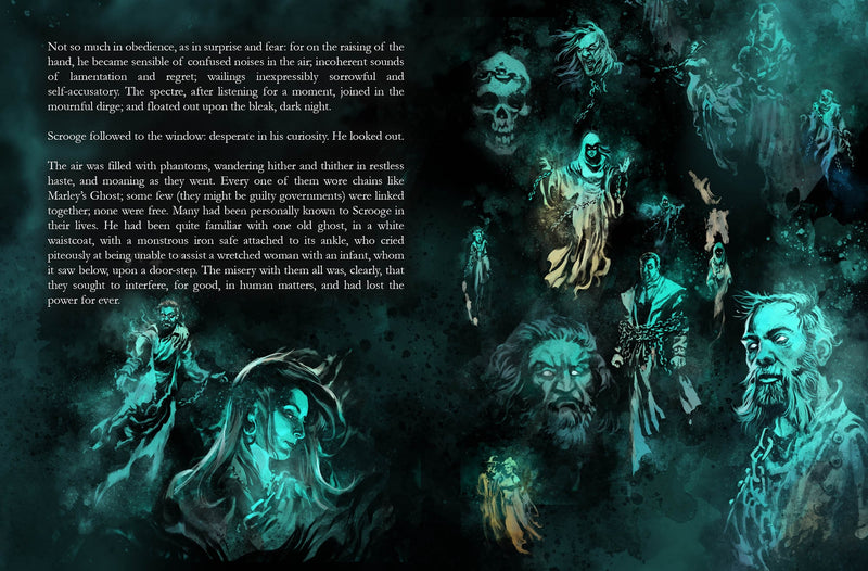 FIGURA OBSCURA - The Ghost of Jacob Marley - Collectables > Action Figures > toys -  Four Horsemen