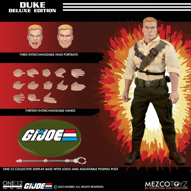 G.I. Joe One:12 Collective Duke Deluxe Edition (preorder) - Collectables > Action Figures > toys -  MEZCO TOYS