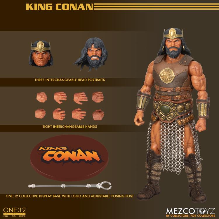 King Conan One:12 Collective King Conan (preorder Q3) - Collectables > Action Figures > toys -  MEZCO TOYS
