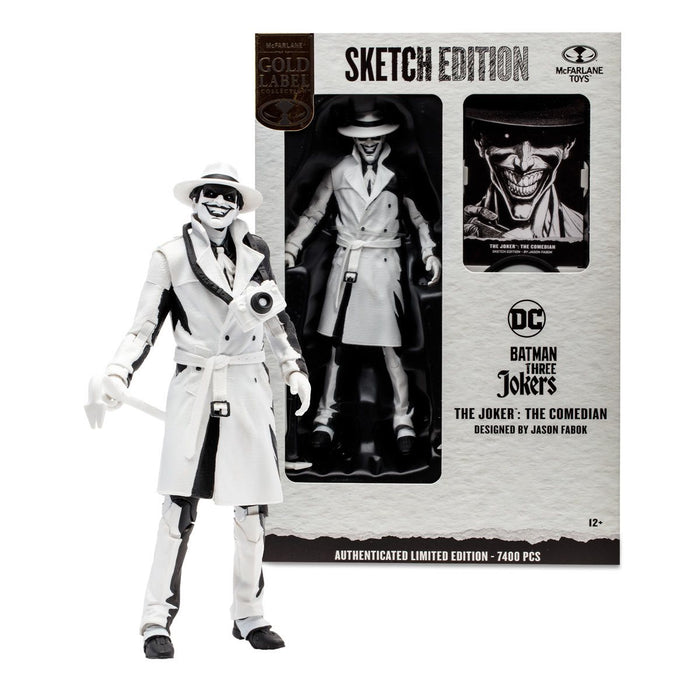 DC Multiverse - The Joker Comedian - Sketch Autograph  - Exclusive - Collectables > Action Figures > toys -  McFarlane Toys