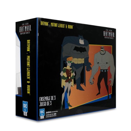 DC DIRECT - NEW BATMAN ADVENTURES 3PK - BATMAN, MUTANT LEADER AND ROBIN - LEGENDS OF THE DARK KNIGHT - (preorder DEC)