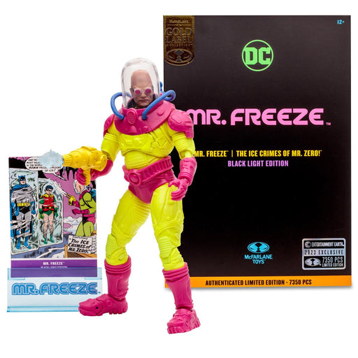Mr. Freeze Black Light Gold Label - Exclusive -  -  McFarlane Toys