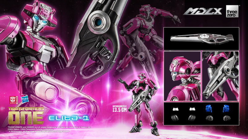 Transformers One MDLX Elita-1 (preorder Q3 2025) -  -  ThreeZero