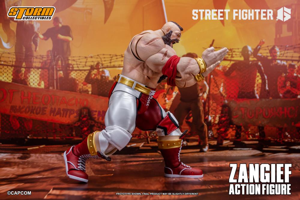 Street Fighter 6 - Zangief - 1/12 Scale Action Figure (preorder Q2 2025)