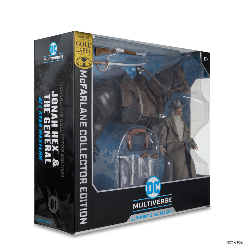 Jonah Hex & The General (All-Star Western) 7 - Exclusive Gold Label 2-Pack Figure - Collectables > Action Figures > toys -  McFarlane Toys