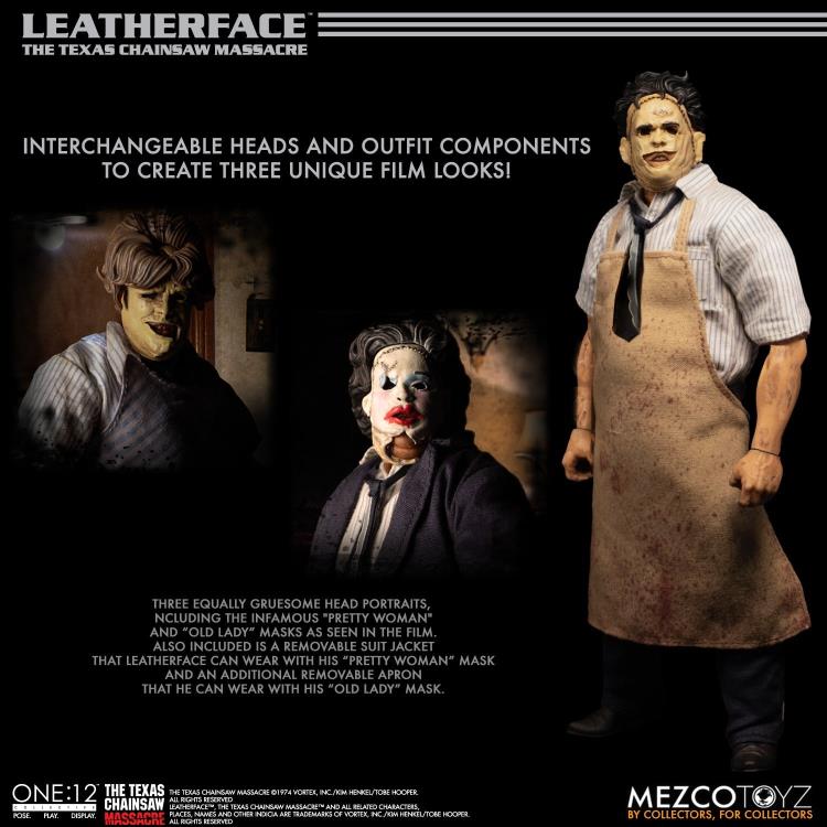 The Texas Chainsaw Massacre One:12 Collective Deluxe Leatherface - Collectables > Action Figures > toys -  MEZCO TOYS