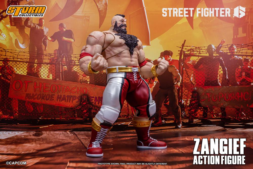 Street Fighter 6 - Zangief - 1/12 Scale Action Figure (preorder Q2 2025)