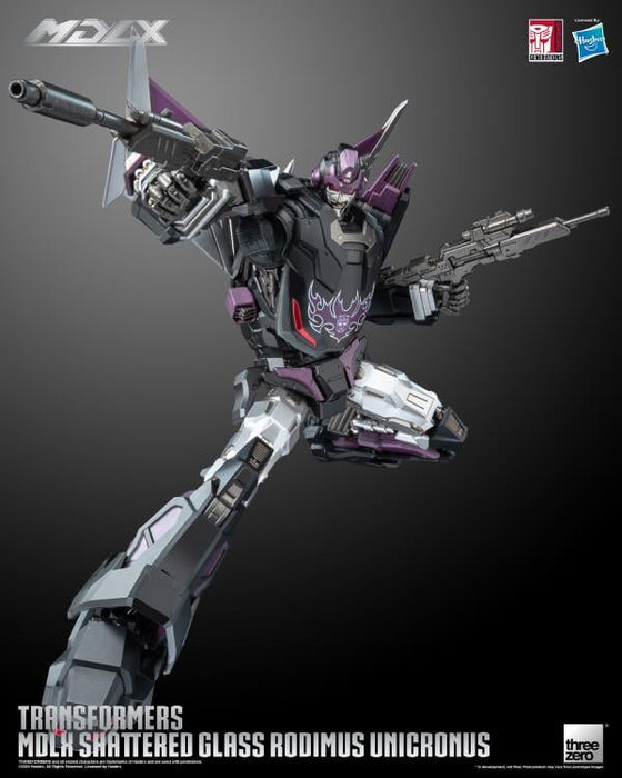 Transformers MDLX Articulated Figure Series Shattered Glass Rodimus Unicronus (preorder Q1 2025)