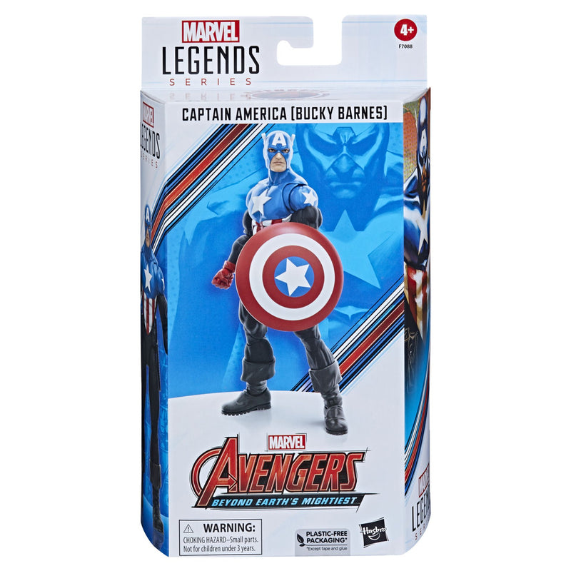 Marvel Legends Series: Captain America - Bucky Barnes - Avengers 60th Anniversary - Exclusivr - Collectables > Action Figures > toys -  Hasbro