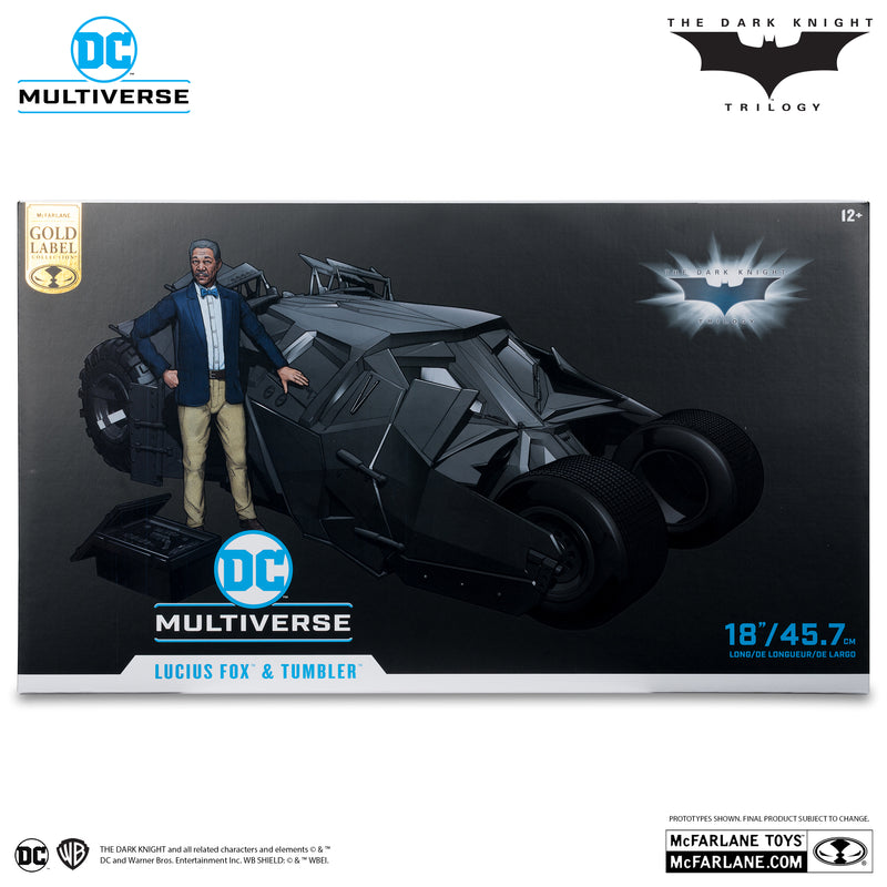 LUCIUS FOX & TUMBLER (THE DARK KNIGHT) GOLD LABEL - Collectables > Action Figures > toys -  McFarlane Toys