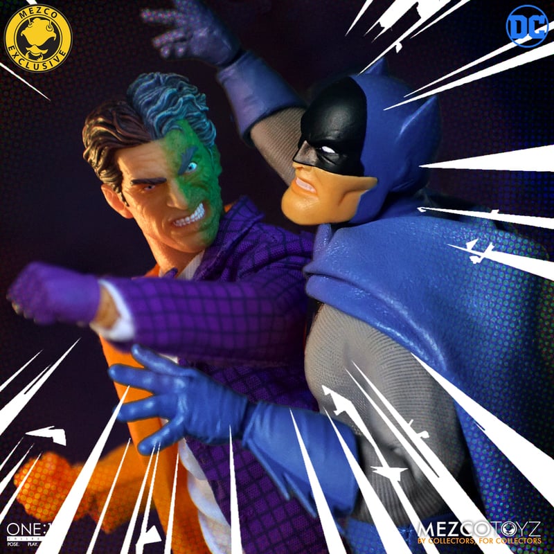 Golden Age Batman vs Two-Face Boxed Set - Collectables > Action Figures > toys -  MEZCO TOYS