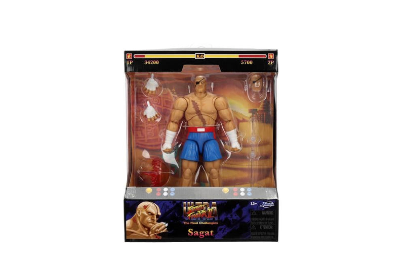 Jada Toys - Street Fighter II - Sagat (preorder Q3 2025) - Collectables > Action Figures > toys -  Jada Toys