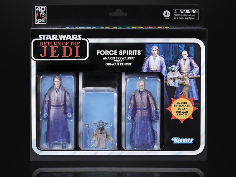Star Wars: The Black Series 6" Force Spirits Three-Pack (preorder Q2) - Collectables > Action Figures > toys -  Hasbro