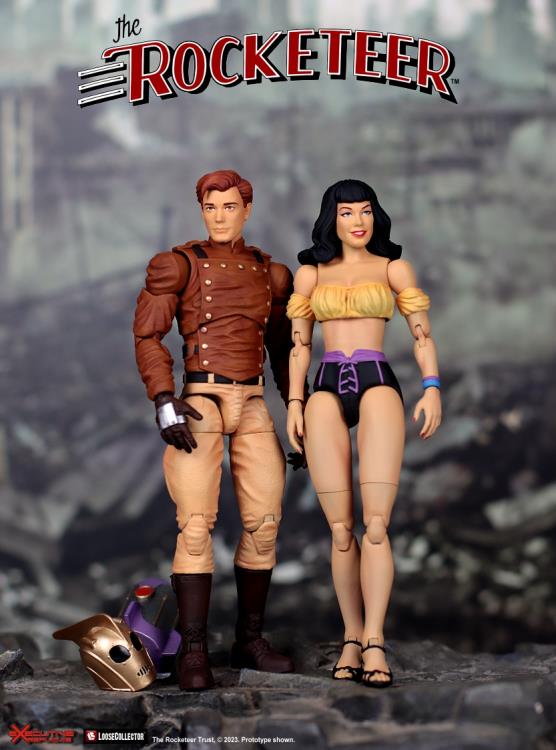 The Rocketeer & Betty Deluxe 1/12 Scale Figure Set - Action & Toy Figures -  EXECUTIVE REPLICAS